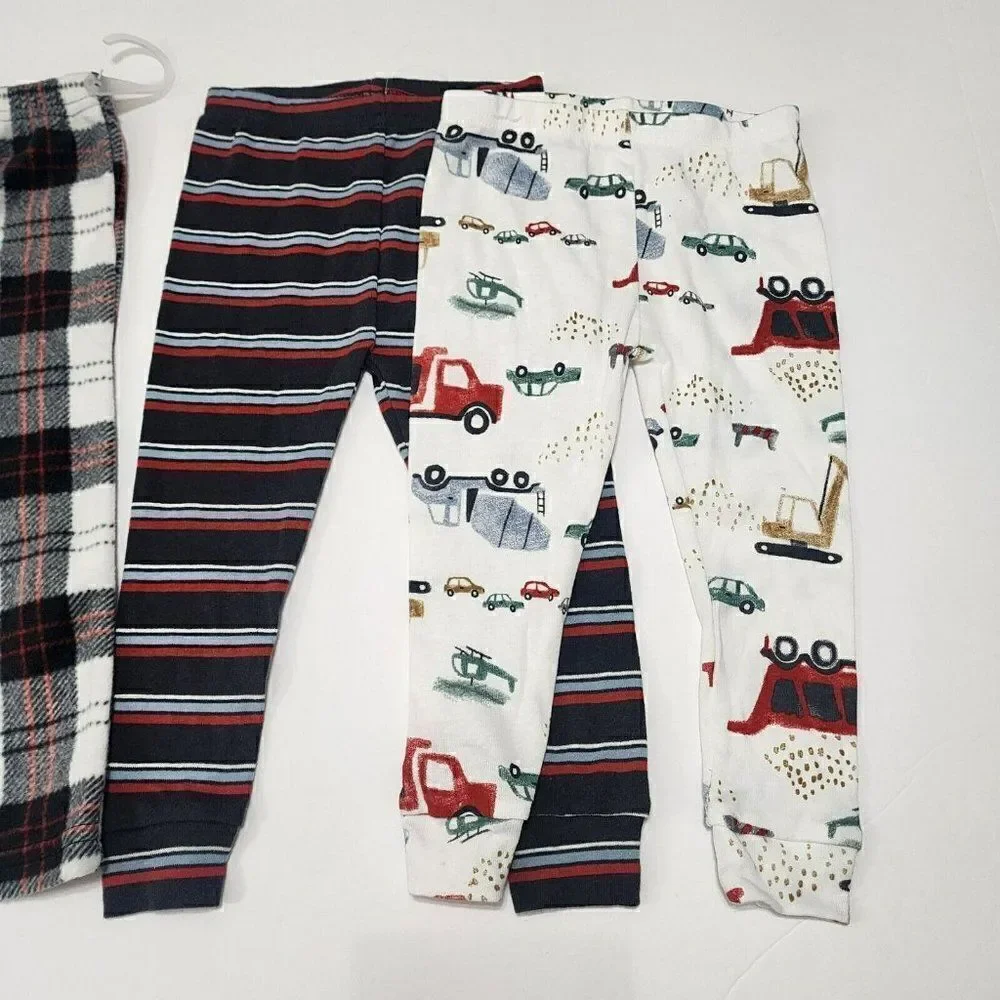 5 Pc Toddler Boy 18 Mths Sleep Pajamas, Pullover Top‎